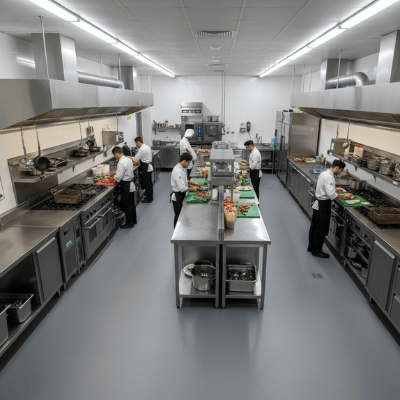 Commercial Kitchen Flooring Dubai